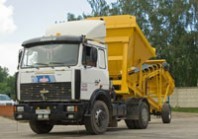 MUKHA − mobile cold asphalt mixing machine by TENSO-M −  in operation