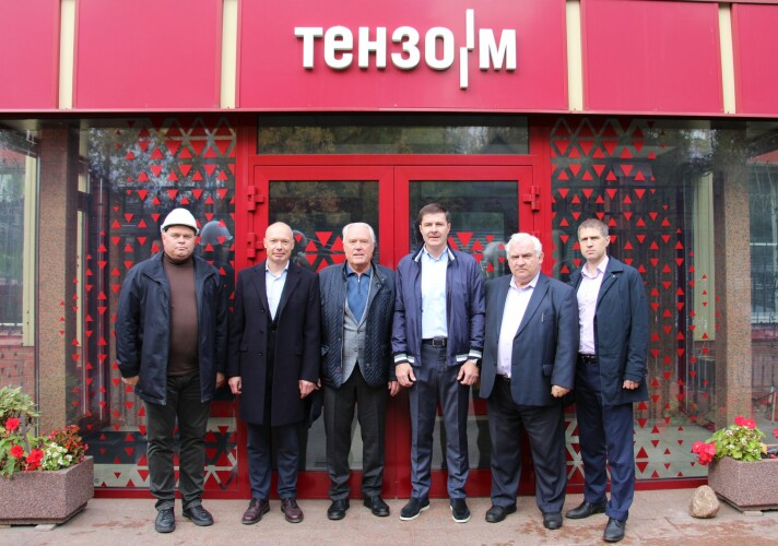 Глава Люберец посетил «Тензо-М» с рабочим визитом