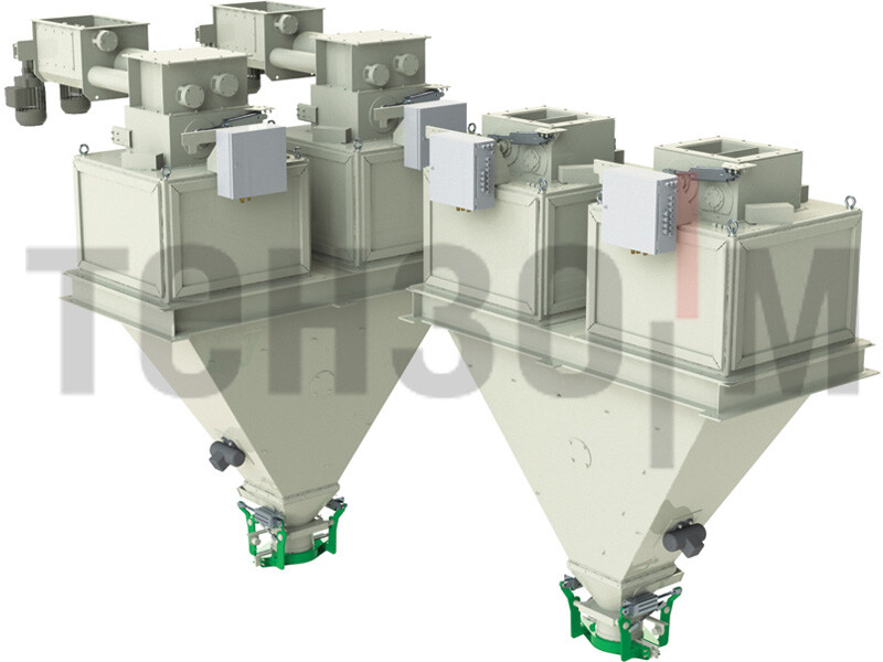 Дозаторы высокой производительности для фасовки в открытые мешки до 50 кг
